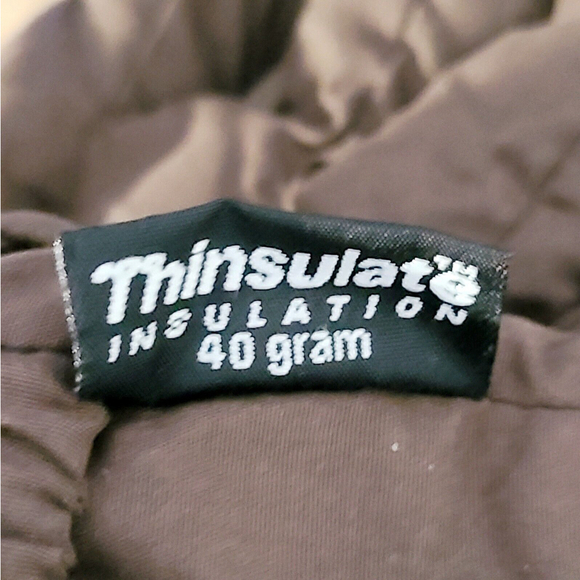 THINSULATE 40 Grams Heavy Winter Women's Brown Gloves S/M - Picture 3 of 5